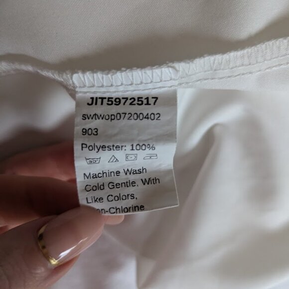 SHEIN Pocket Front Blouse & Floral Print Skirt Set Size Large - Picture 7 of 7